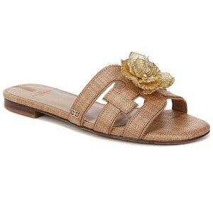 Sam Edelman Bay Flora , Tan Raffia sandals